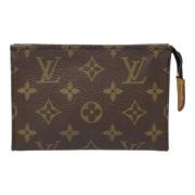 Louis Vuitton Vintage Pre-owned Canvas kuvertvskor Brown, Dam