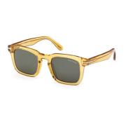 Tom Ford Stiliga solglasögon Ft0751 DAX 39N Yellow, Herr