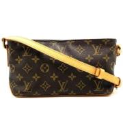 Louis Vuitton Vintage Pre-owned Canvas louis-vuitton-vskor Brown, Dam