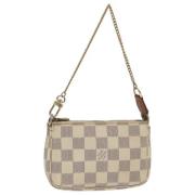 Louis Vuitton Vintage Pre-owned Canvas louis-vuitton-vskor White, Dam