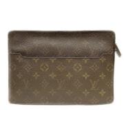 Louis Vuitton Vintage Pre-owned Canvas louis-vuitton-vskor Brown, Dam