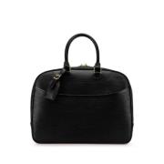 Louis Vuitton Vintage Pre-owned Laeder handvskor Black, Dam