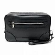 Louis Vuitton Vintage Pre-owned Laeder kuvertvskor Black, Dam