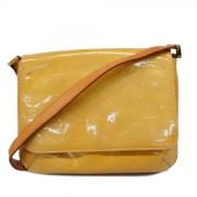 Louis Vuitton Vintage Pre-owned Tyg louis-vuitton-vskor Beige, Dam