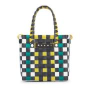 Marni Micro Korgväska med Rem Multicolor, Dam