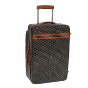 Goyard Vintage Pre-owned Laeder handvskor Brown, Dam