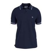 Calvin Klein Kortärmad polo i blå Blue, Herr