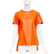 Givenchy Pre-owned Pre-owned Laeder toppar Orange, Dam