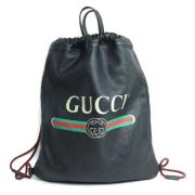 Gucci Vintage Pre-owned Laeder ryggsckar Black, Dam