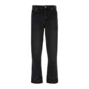 Represent Klassiska svarta denim jeans Black, Herr