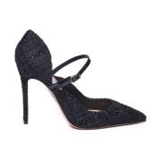 Aquazzura Svarta höga klackpumpskor Black, Dam