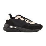 Diesel Casual Sneakers med Gummisula Black, Herr