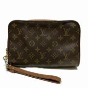 Louis Vuitton Vintage Pre-owned Canvas louis-vuitton-vskor Brown, Dam