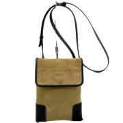 Loewe Pre-owned Pre-owned Mocka axelremsvskor Beige, Dam