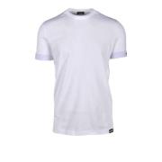 Dsquared2 Bomull Elastan Underkläder T-shirt White, Herr