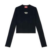 Diesel Stilren Pullover Sweater Black, Dam