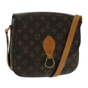 Louis Vuitton Vintage Pre-owned Canvas louis-vuitton-vskor Brown, Dam