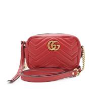 Gucci Vintage Pre-owned Laeder gucci-vskor Red, Dam