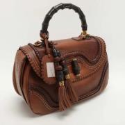 Gucci Vintage Pre-owned Laeder handvskor Brown, Dam