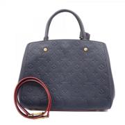 Louis Vuitton Vintage Pre-owned Tyg louis-vuitton-vskor Blue, Dam