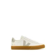 Veja Klassiska vita lädersneakers White, Dam