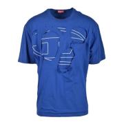 Diesel Bomull T-shirt Blue, Herr