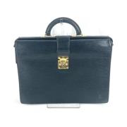 Louis Vuitton Vintage Pre-owned Tyg louis-vuitton-vskor Blue, Dam