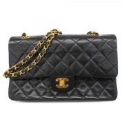 Chanel Vintage Pre-owned Laeder chanel-vskor Black, Dam