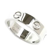 Cartier Vintage Pre-owned Metall ringar White, Dam