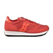 Saucony Stiliga Sneakers med Gummisula Red, Herr