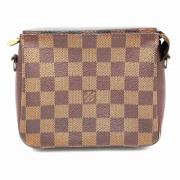 Louis Vuitton Vintage Pre-owned Tyg handvskor Brown, Dam