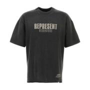 Represent Bomull T-shirt i Skiffer Black, Herr