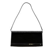 Louis Vuitton Vintage Pre-owned Laeder axelremsvskor Black, Dam