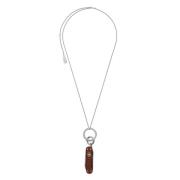 Lemaire Mini Schweizisk Kniv Halsband Gray, Herr