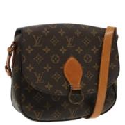 Louis Vuitton Vintage Pre-owned Canvas louis-vuitton-vskor Brown, Dam