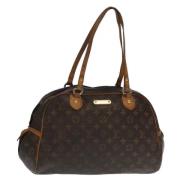 Louis Vuitton Vintage Pre-owned Canvas louis-vuitton-vskor Brown, Dam