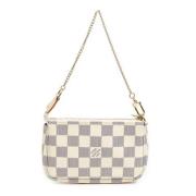 Louis Vuitton Vintage Pre-owned Canvas louis-vuitton-vskor White, Dam