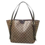 Louis Vuitton Vintage Pre-owned Tyg louis-vuitton-vskor Brown, Dam