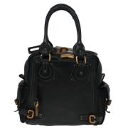 Chloé Pre-owned Pre-owned Laeder handvskor Black, Dam