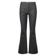 Courrèges Bootcut Denim Byxor Gray, Dam