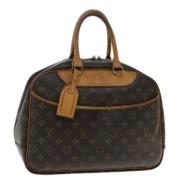 Louis Vuitton Vintage Pre-owned Canvas handvskor Brown, Dam