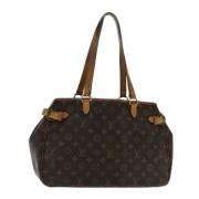 Louis Vuitton Vintage Pre-owned Canvas totevskor Brown, Dam