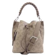 Louis Vuitton Vintage Pre-owned Laeder louis-vuitton-vskor Beige, Dam