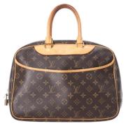 Louis Vuitton Vintage Pre-owned Canvas handvskor Brown, Dam