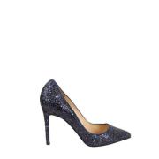 Christian Louboutin Pre-owned Pre-owned Tyg klackskor Blue, Dam