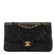 Chanel Vintage Pre-owned Tyg chanel-vskor Black, Dam