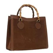 Gucci Vintage Pre-owned Laeder handvskor Brown, Dam