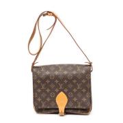 Louis Vuitton Vintage Pre-owned Canvas louis-vuitton-vskor Brown, Dam