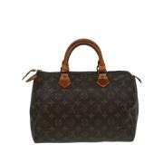 Louis Vuitton Vintage Pre-owned Canvas handvskor Brown, Dam