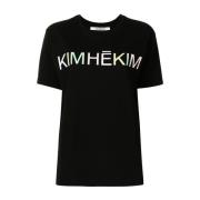 Kimhekim Svart T-shirt Pf21 Kollektion Black, Dam